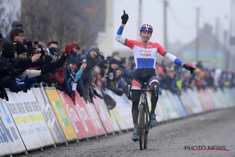 Spanning troef in Leuven, maar van der Poel pakt 6 op 6 na sprint met drie