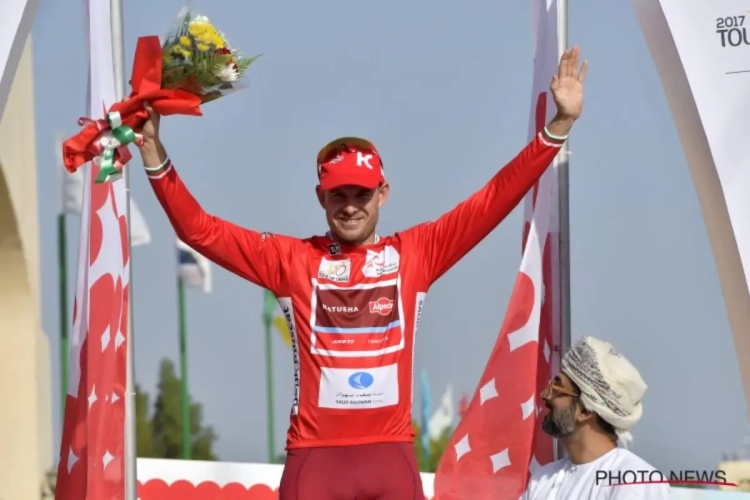 Greg Van Avermaet is erg dichtbij, maar ziet Alexander Kristoff een tweede keer de bloemen pakken in Oman