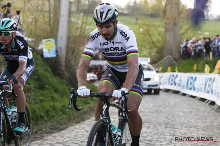 Sagan in de wolken: "Verloopt prima"