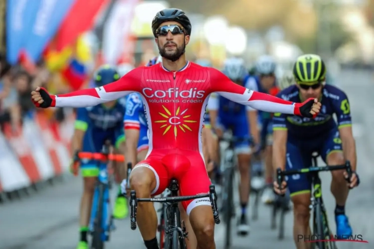 Nacer Bouhanni sprint naar de zege in de GP Fourmies