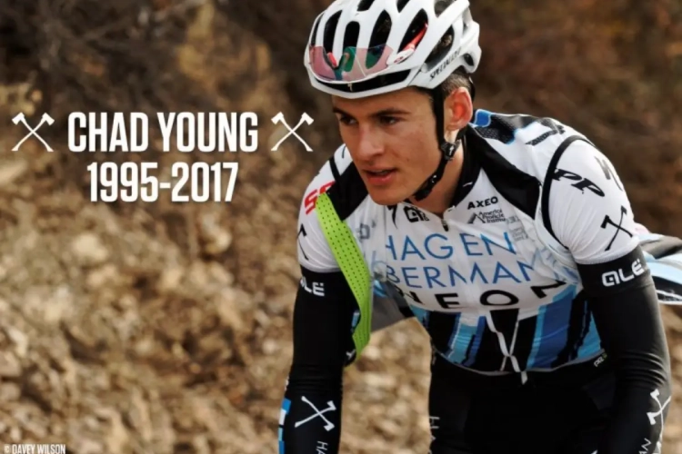 Opnieuw sterfgeval in het peloton: Chad Young bezwijkt aan verwondingen