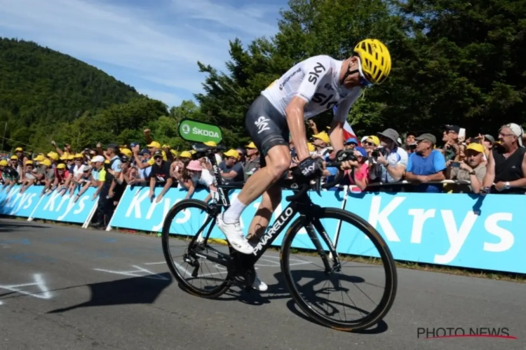 Tweede in de stand valt letterlijk weg uit de Tour (mét beelden)