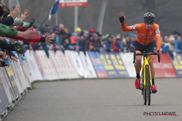 De enige man die concurrentie bood aan Mathieu van der Poel: "Qua conditie en snelheid aan Mathieu gewaagd"