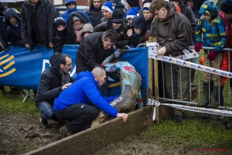 Na zijn stevige valpartij in de GP Sven Nys helemaal klaar voor BK: "Een geluk dat ik niets aan mijn ribben heb overgehouden"