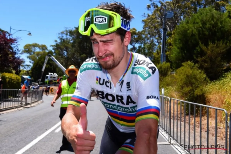 Wereldkampioen Peter Sagan houdt Quick-Step Floors van een nieuwe zege in Zwitserland