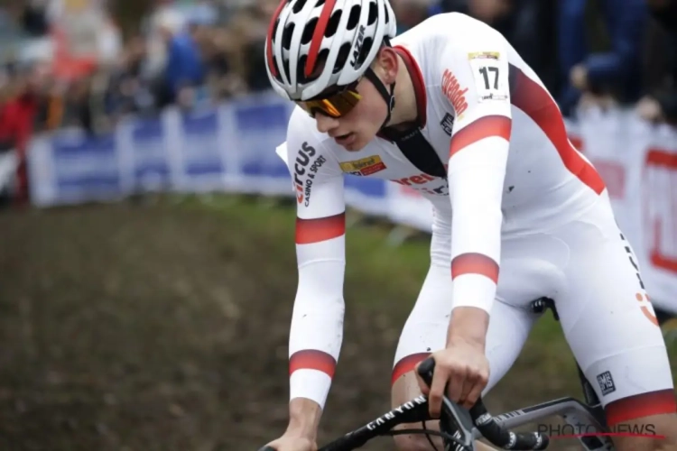 Opnieuw zorgt motor in het wielrennen voor opschudding maar Mathieu van der Poel vermijdt val nog net