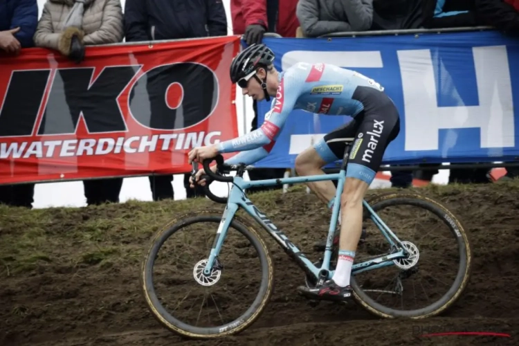 "Je weet dat het met David van der Poel moeilijk wordt in de sprint"