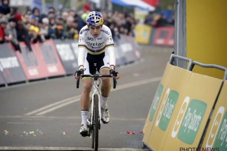 Aan de conditie van Wout Van Aert zal het in Valkenburg niet liggen