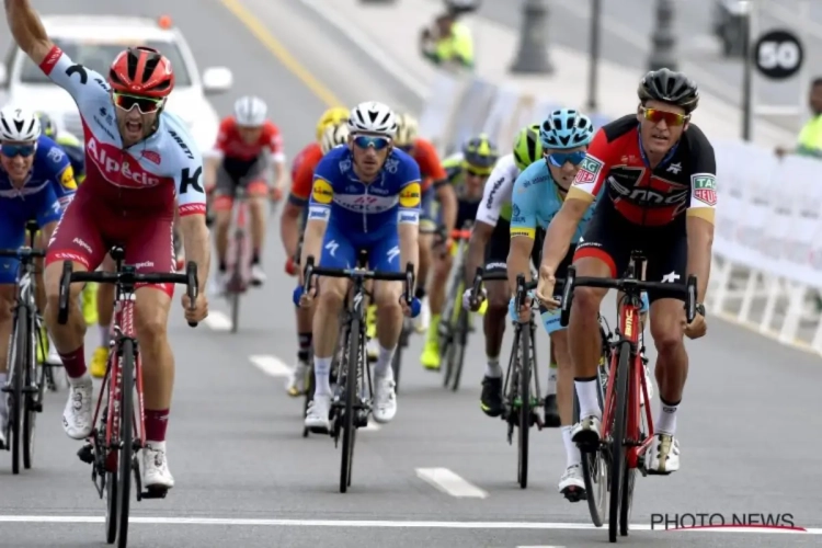 Greg Van Avermaet nét niet aan het feest in de Ronde van Oman