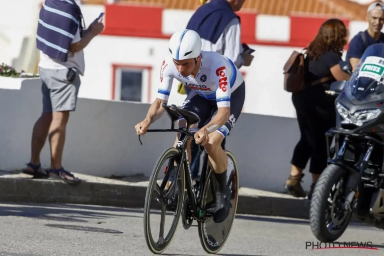 Europees kampioen Victor Campenaerts kreeg 'njet' van UCI: "Vreemd, want bij Sky rijdt iemand met eenzelfde soort stuur"