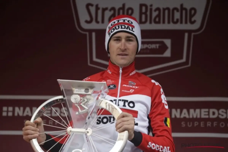 Lotto Soudal mag dromen van topresultaat in Brabantse Pijl: "Laat ons hopen dat zijn stage opnieuw dezelfde uitwerking heeft"