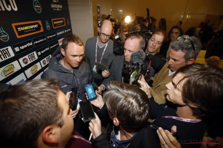 Froome reageert voor Tirreno-Adriatico: "Niet van bewust dat Wiggins dat gebruikte" versus "Ik krijg hier al heel mijn carrière mee af te rekenen"