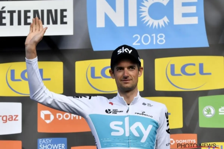 Wout Poels houdt Quick-Step Floors (dat wel de leiderstrui pakt) van 61e zege in Groot-Brittannië