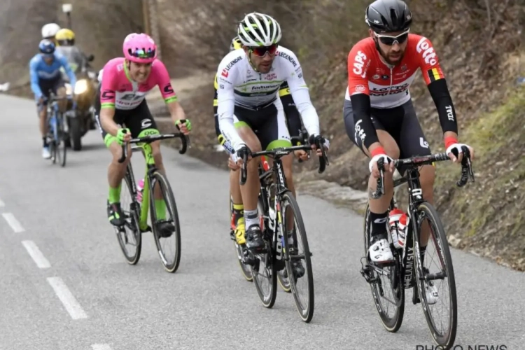 Eeuwige aanvaller Thomas De Gendt op een wel érg vreemde manier mee in vlucht van de dag: "Eerste keer in mijn carrière dat me dit overkomt"