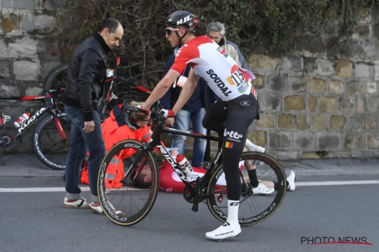 Lotto Soudal-speerpunt ondanks val in 'Primavera' klaar voor het échte werk: "De schade viel mee"