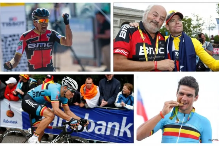 Evans, Gilbert en Van Avermaet: allemaal kleppers die zich onder Andy Rihs tot BMC-kampioen kroonden