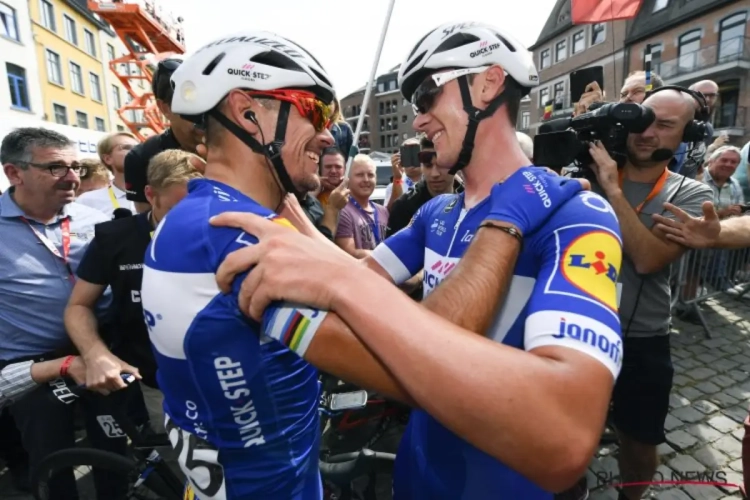 Quick.Step-renners Yves Lampaert en Philippe Gilbert scharen zich achter Rode Duivels: "Ze hebben een positief effect op de eendracht in België"