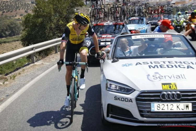 ? Lars Boom gaat Tom Dumoulin achterna en maakt 'noodstop' in de Vuelta