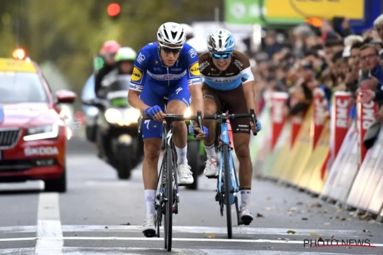 Geen zege voor Niki Terpstra in afscheidskoers voor Quick-Step Floors, wél een sneer richting Franse collega