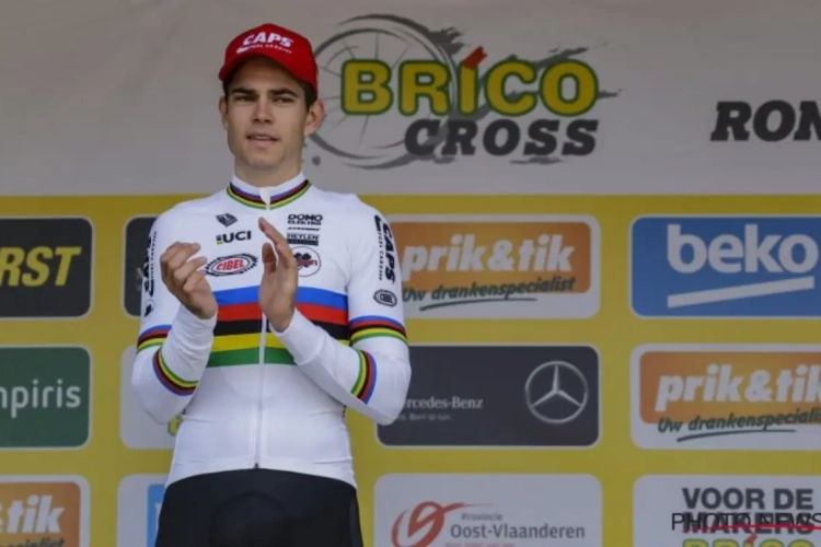 Wout van Aert draagt zijn steentje bij voor Warmste Week