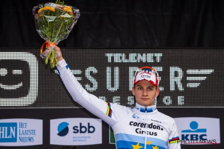 Mathieu van der Poel volgt Peter Sagan wel: "Af en toe is wielrennen op de weg saai"