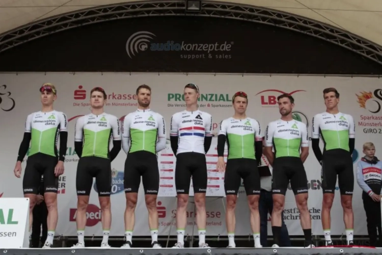 Team Dimension Data slaat zesvoudige slag in steun voor Campenaerts & co