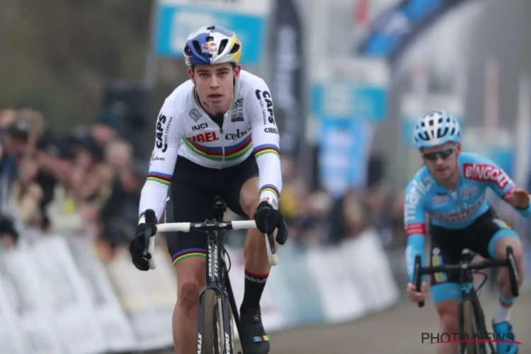 Moeizame eerste seizoenshelft bij Wout Van Aert: "Uiteraard zou ik er zoals Mathieu van der Poel een hele winter willen staan"