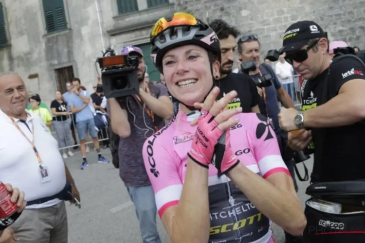 Annemiek van Vleuten blij dat ze leidersplaats verstevigt in Giro Rosa, ritzege voor Britse