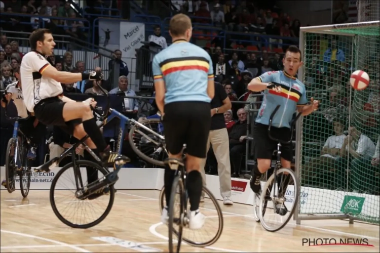 Net geen medaille voor Belgisch cyclobalduo op WK in eigen land