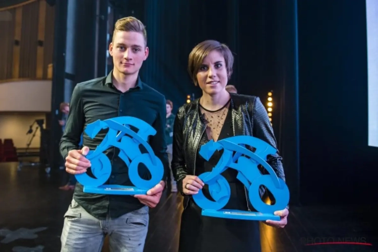 Als je dan toch in Scherpenheuvel bent... Mathieu van der Poel brandt kaarsje voor Sanne Cant