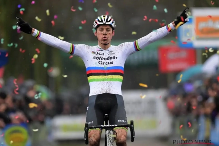 Van der Poel weerstaat blitzstart van jong talent en rondt superseizoen af met 32ste zege