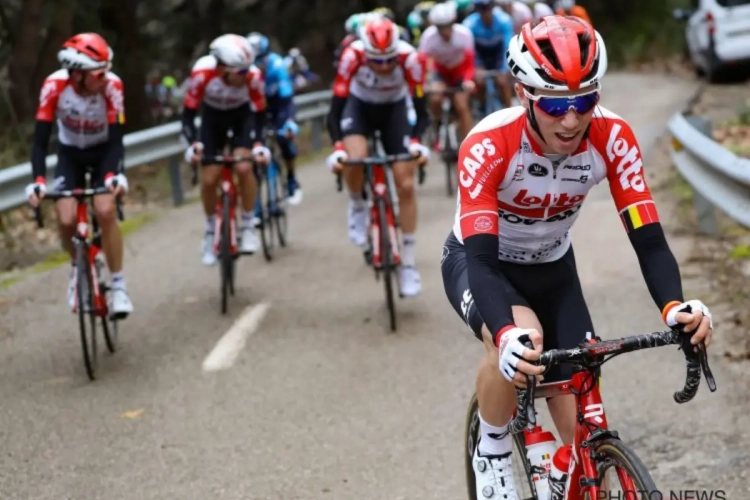 Lotto Soudal-toptalent moet alleen Alaphilippe voor zich dulden in Baskenland: "Dit had ik deze ochtend niet durven denken"