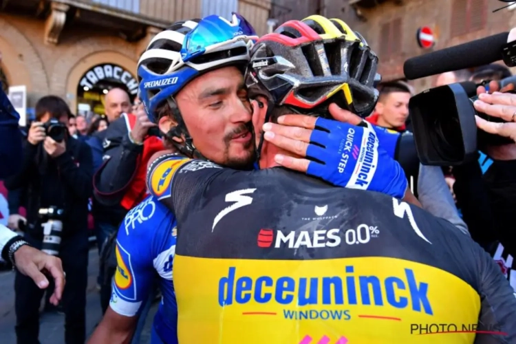 Het plan van Deceuninck-Quick.Step uit de doeken: "Eerst spelen met Gilbert en Alaphilippe, daarna eventueel sprinten met Viviani"