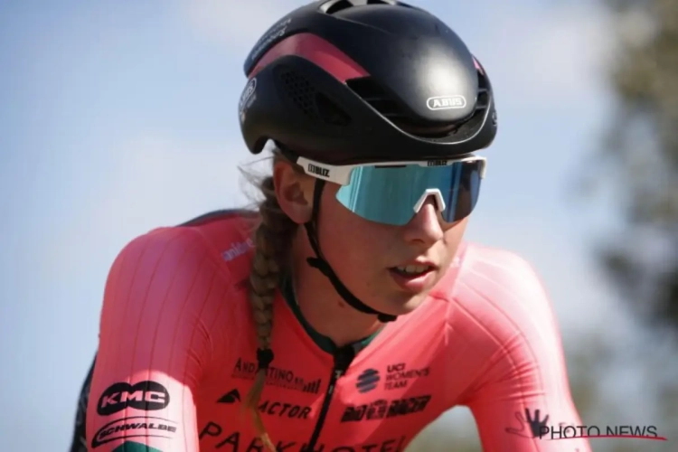 Nederlandse van Team Sunweb haalt het in GP Euromat, Lotte Kopecky eerste Belgische op vijfde plaats