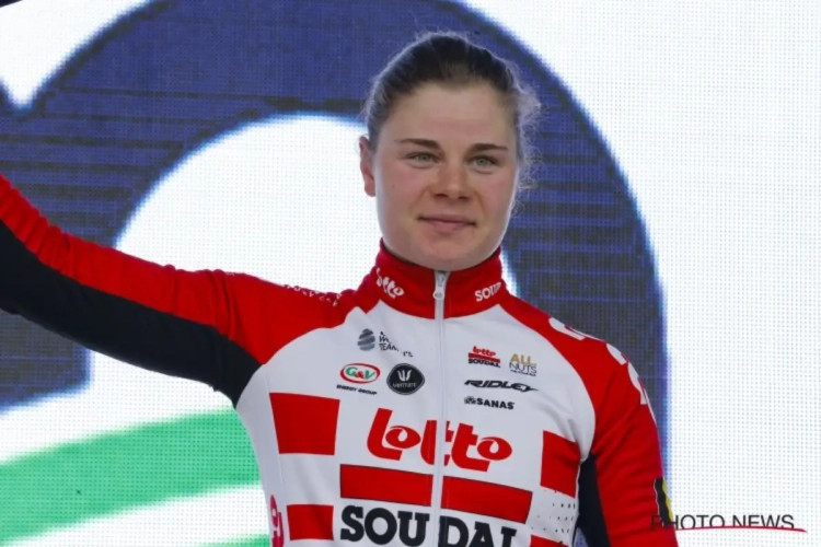 Lotte Kopecky heeft alweer mooie ereplaats beet