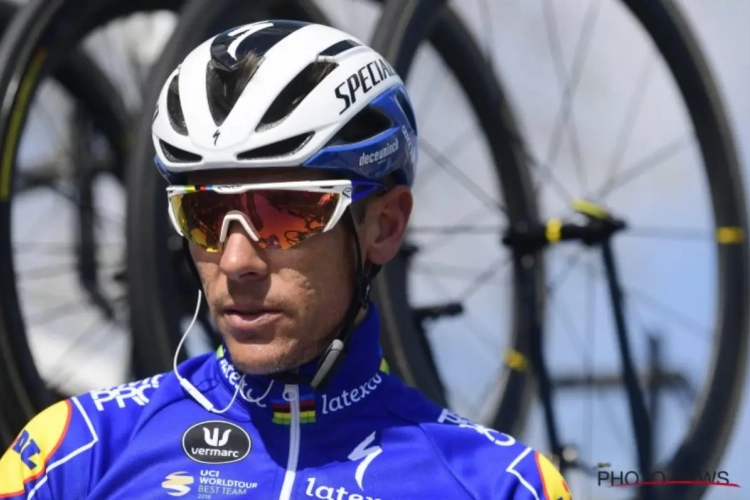 🎥 Philippe Gilbert traint in shirt van Deceuninck-Quick.Step mee bij Lotto Soudal