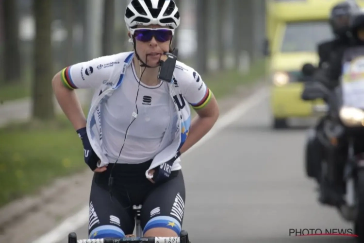 Europese kampioene houdt Annemiek van Vleuten van de zege in Ronde van Vlaanderen voor vrouwen