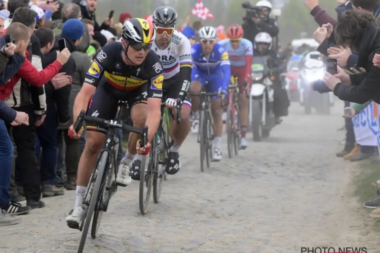 Podiumplaats wakkert het geloof aan bij Yves Lampaert