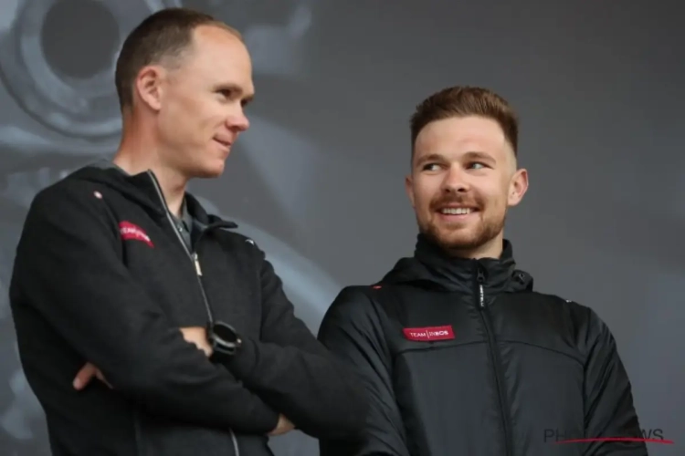 🎥 Ineos-renner kwam ook hondje tegen op training maar het liep anders af dan bij Cherel: deze keer wel happy end