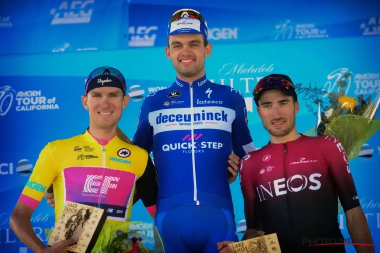 Gevloerd worden door talent van Deceuninck-Quick.Step geen schande: "Gele trui is mooie prijs"