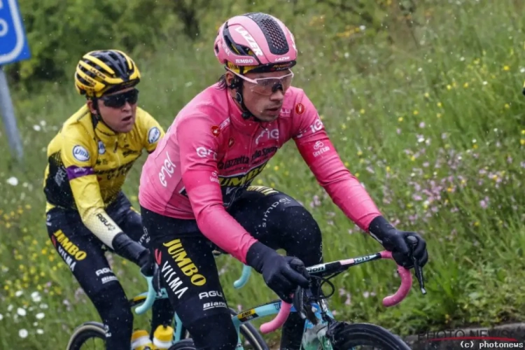 Roze trui Roglic en nog enkele grote namen komen al snel ten val in zesde etappe