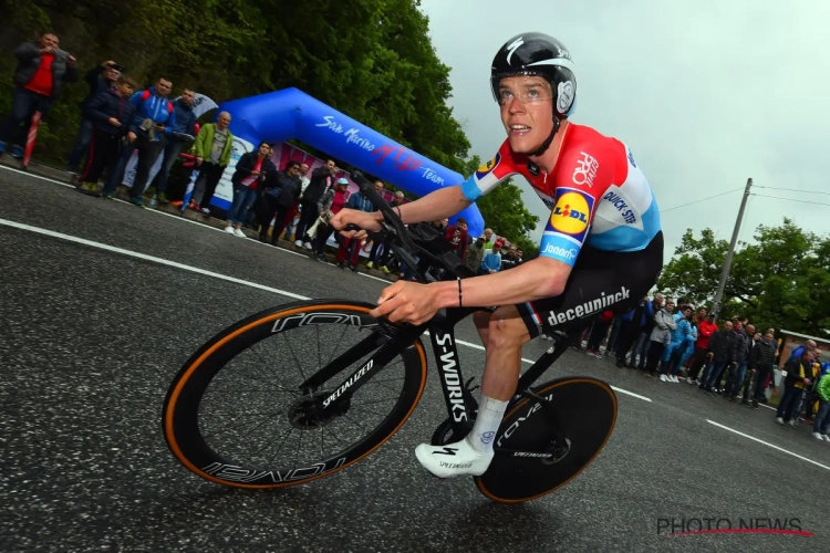 Jungels mag bij Deceuninck-Quick.Step zeker met één driekleur blijven rijden, ook Duitse en Spaanse kampioen gekend