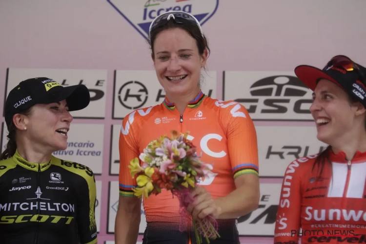 Marianne Vos en haar landgenotes kleuren Giro Rosa oranje, Belgische rensters niet beloond voor aanvalslust