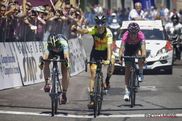 Na Marianne Vos viert opnieuw een renster in Giro Rosa nadat collega te vroeg juicht