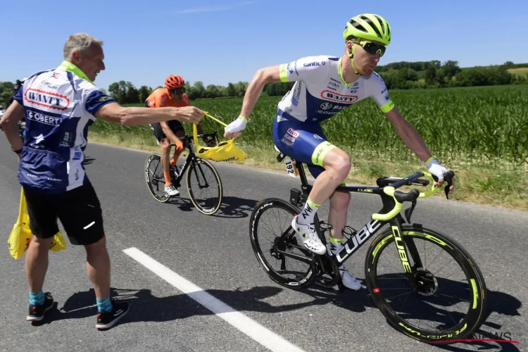 Belg van Wanty-Gobert geflikt door eigen ploegleider: "Hilaire had er twee korte strootjes ingestoken"