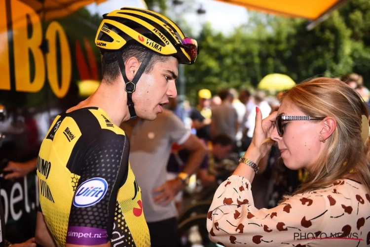 Film van val in de Tour flitst nog altijd door het hoofd van mevrouw Van Aert: "Ik had niet direct door dat het Wout was"