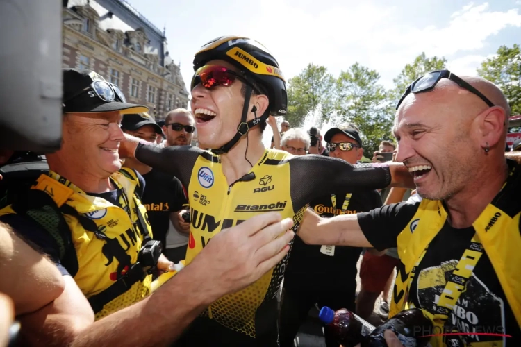 Twitter gaat helemaal los: 'Le Tour des Belges' én het gezicht van Oliver Naesen na ritzege van Wout Van Aert