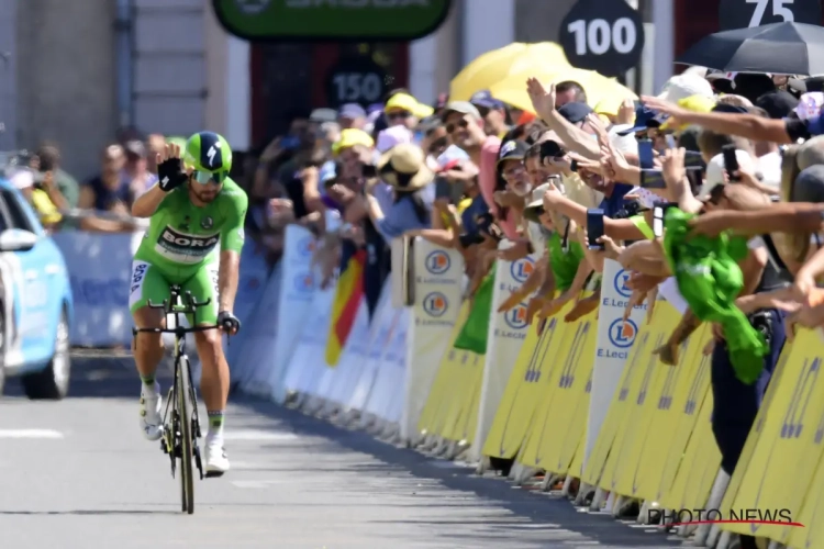 🎥 Showman Peter Sagan zorgt ook tijdens de tijdrit voor spektakel 