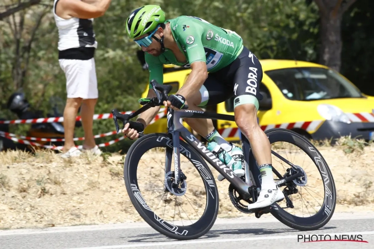 🎥 Sagan amuseert zich kostelijk op zijn mountainbike, Oss is de cameraman van dienst