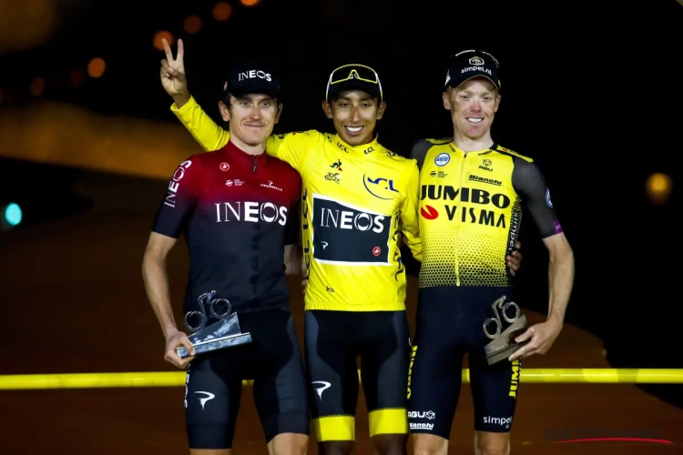 Egan Bernal moet Tourzege nog even laten bezinken: "Dit is zo'n gevoel van geluk"